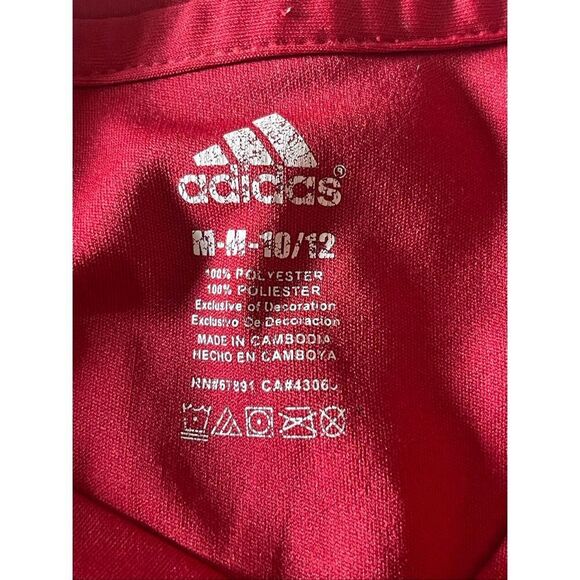 Adidas Youth Red Yellow Real Salt Lake MLS Soccer Jersey T-Shirt Size Medium - Picture 8 of 9